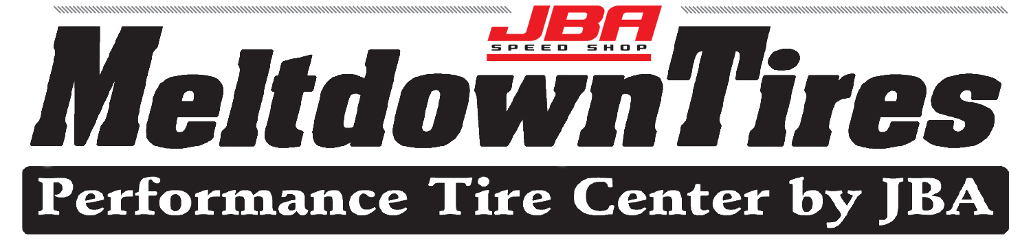 Meltdown Tires - Performance Tire Center by JBA - graphic